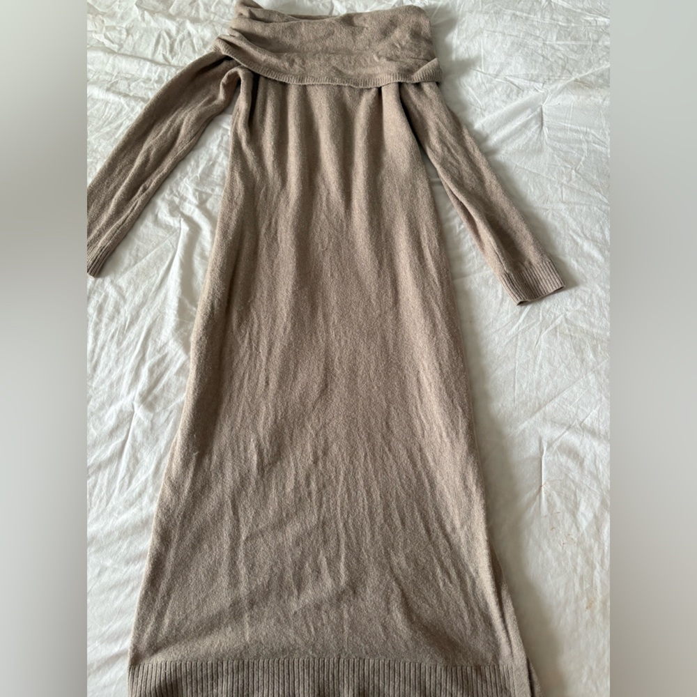 LOFT Soft Beige Knit Sweater